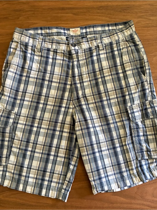Dockers Other - Dockers Plaid Cargo Shorts Men’s 34